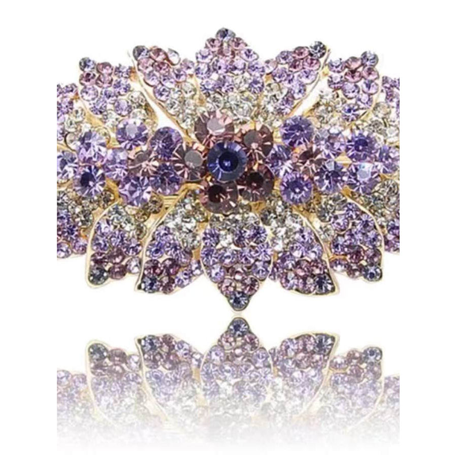 Versão coreana moda High-End acessórios de cabelo strass arco rabo de cavalo clipe grande clipe superior acessórios para