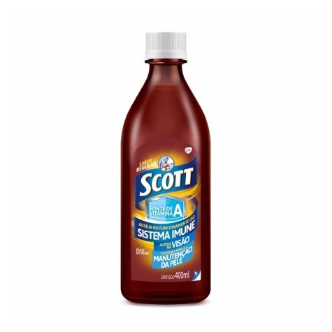 Emulsão Scott Regular 400ml