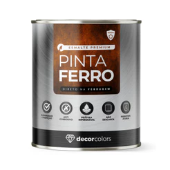 TINTA PINTA FERRO 900ML - Decor Colors