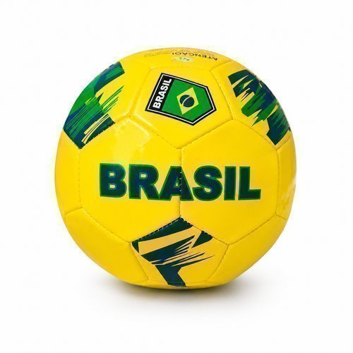 Bola Futebol Oficial Copa Campo Treino Profissional Amarela Tamanho Cinco