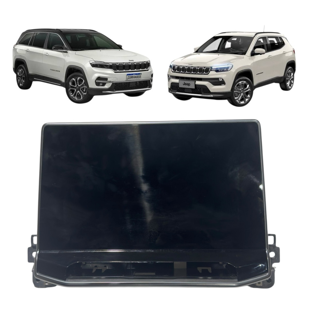 Tela Multimidia 9” Original Jeep Compass Commander 22/25
