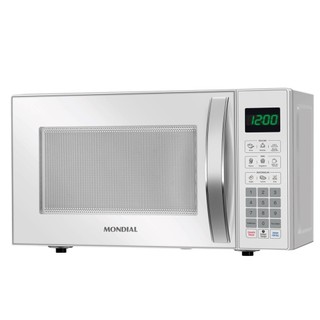 Micro-ondas 21 litros 1200W 10 níveis de potência - MO-01-21-W - Mondial
