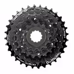 Cassete Shimano Tourney CS-HG200 8v 12-32D HyperGlide K7 Preto
