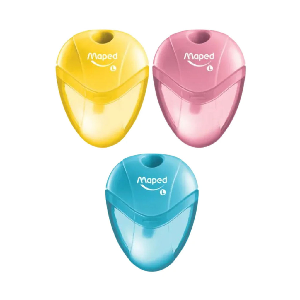 Apontador com coletor I-Gloo para canhotos 1 furo 032210 Maped