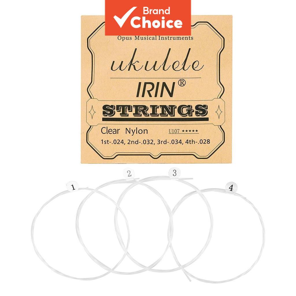  IRIN 4 Peças/Conjunto Cordas de Nylon para Ukulele Substituição de Cordas para Instrumentos de Corda Partes Práticas