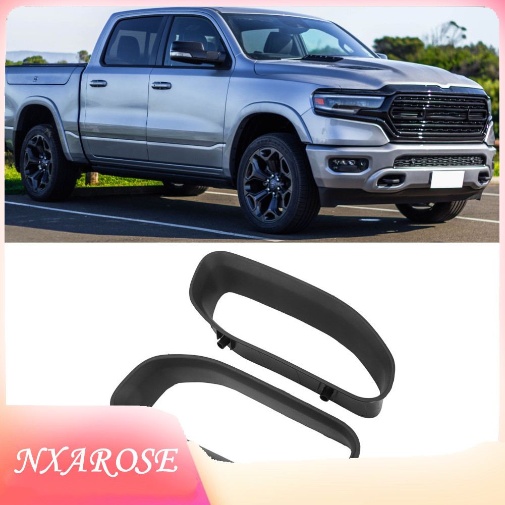 Nxarose Moldura do gancho de reboque do para-choque dianteiro 68274701AA substituição da tampa para corpo 1500