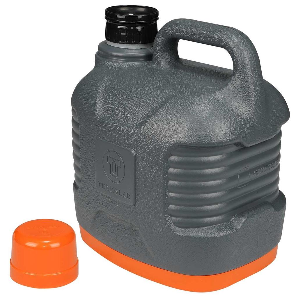 Garrafão Térmico Termolar Supertermo 5 Litros Cinza Laranja — imagem 2 de 2