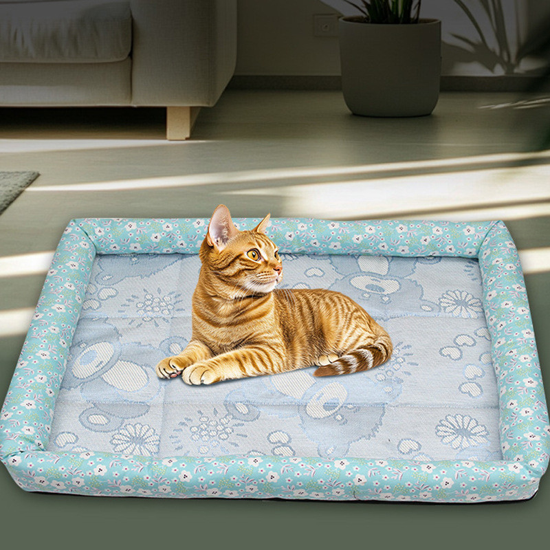 Tapete de gelo para animais de estimação, tapete de gelo para animais de estimação, canil, cama para animais de estimaçã