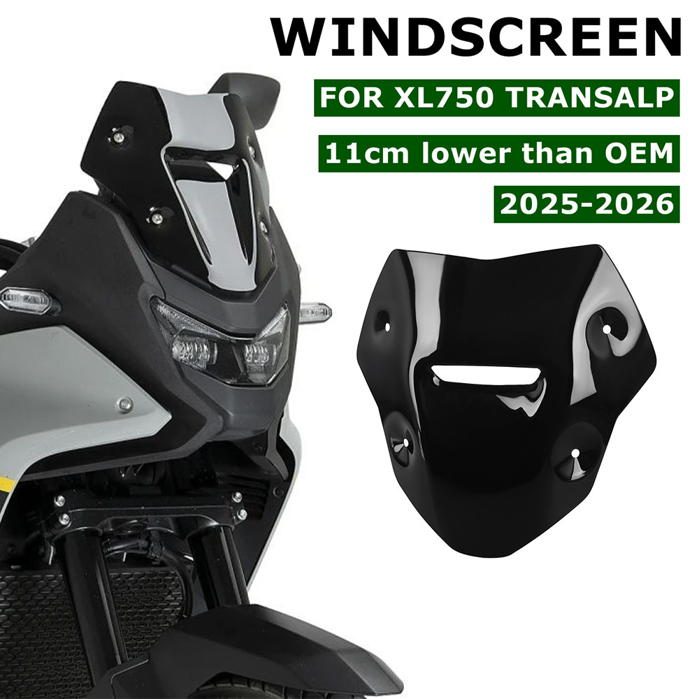 XL 750 Motocicleta Esporte Pára-Brisas Defletores De Vento Para HONDA XL750 Transalp 2025 2026 Spoiler Dianteiro Aerodin