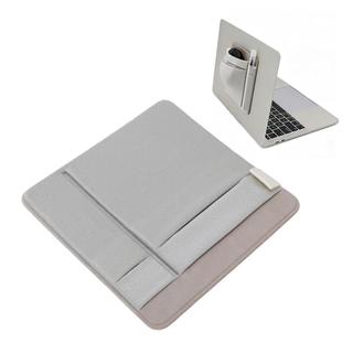 Organizador adesivo de bolsa para laptop com 3 slots para disco rígido SSD, cabos USB e Stylus Stick no suporte Bolso