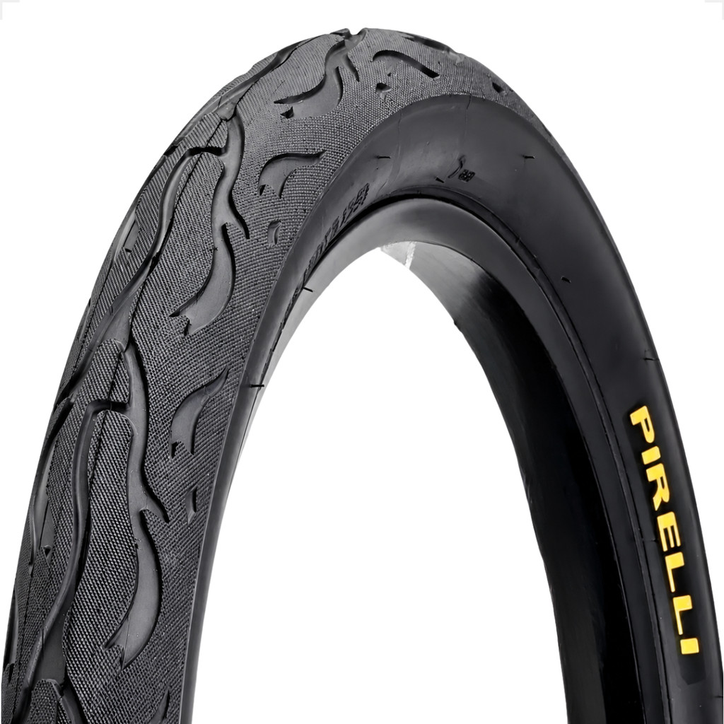 Pneu Pirelli Tornado Beta Aro 26 X 2.125 Flame Fogo Balão Slick Bicicleta Montadinha motorizada manobras