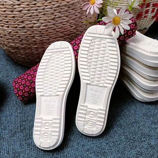Sola [Zou Good Luck Sole] Homens Mulheres Antiderrapante Resistente ao Desgaste Moda Casual Moldagem de Alta Temperatura