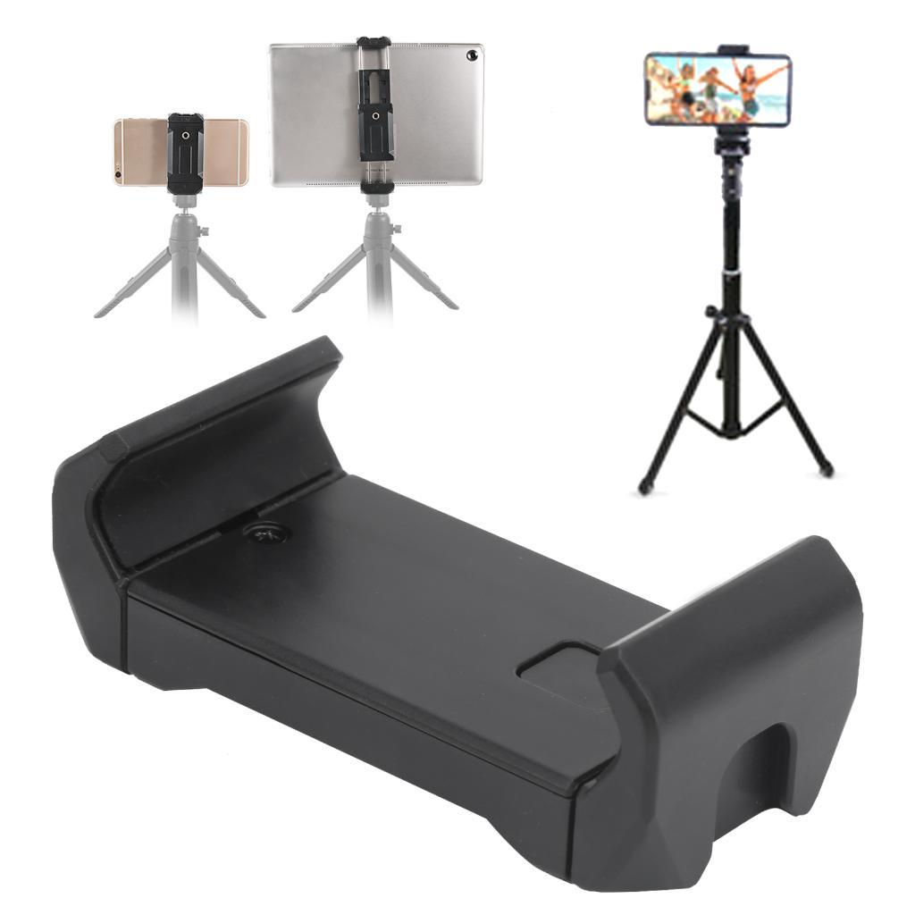 Clipe de telefone universal ajustável com interface de sapata fria para tripé Selfie Stick Microfone de luz de