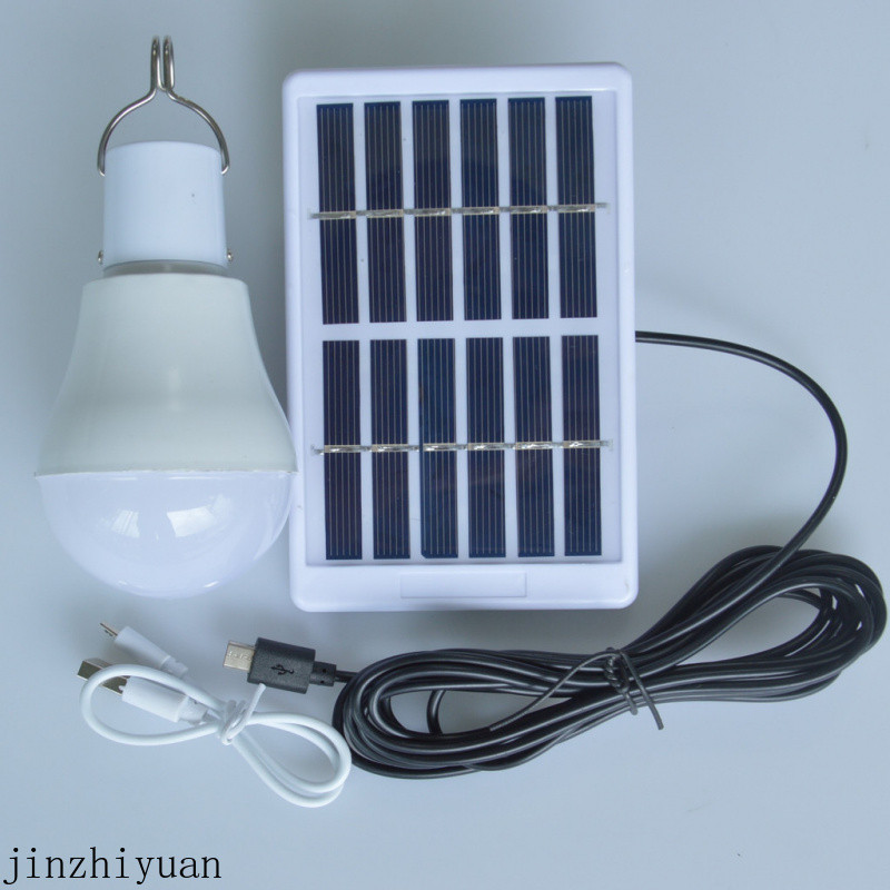 Luz Solar RecarregáVel Luz Led Ao Ar Livre LâMpada IluminaçãO Solar Queda De Energia EmergêNcia Tenda Luz Acampamento-**