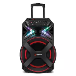 Caixa Amplificada Mondial Xsound 500W Preta CM-500-N Bivolt