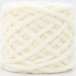 100g de fio de lã grossa de cor única, seda gelada, algodão macio tipo leite, para crochê e tricô artesanal DIY de gorro