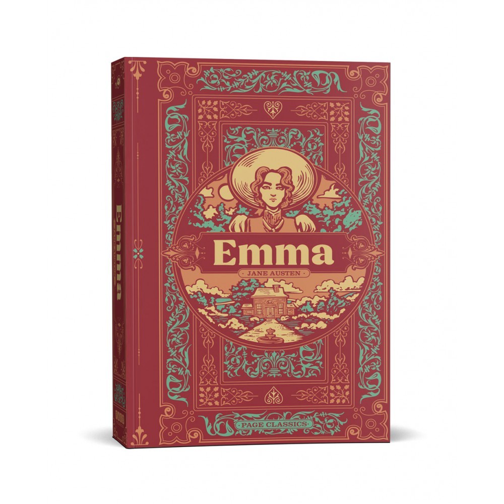 Livro Emma - Edição importada em inglês - Capa dura com relevo