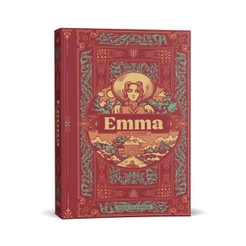 Livro Emma - Edição importada em inglês - Capa dura com relevo