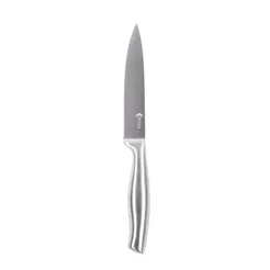 Faca Utilitária Aço Inox 15,5cm Kenya Prata