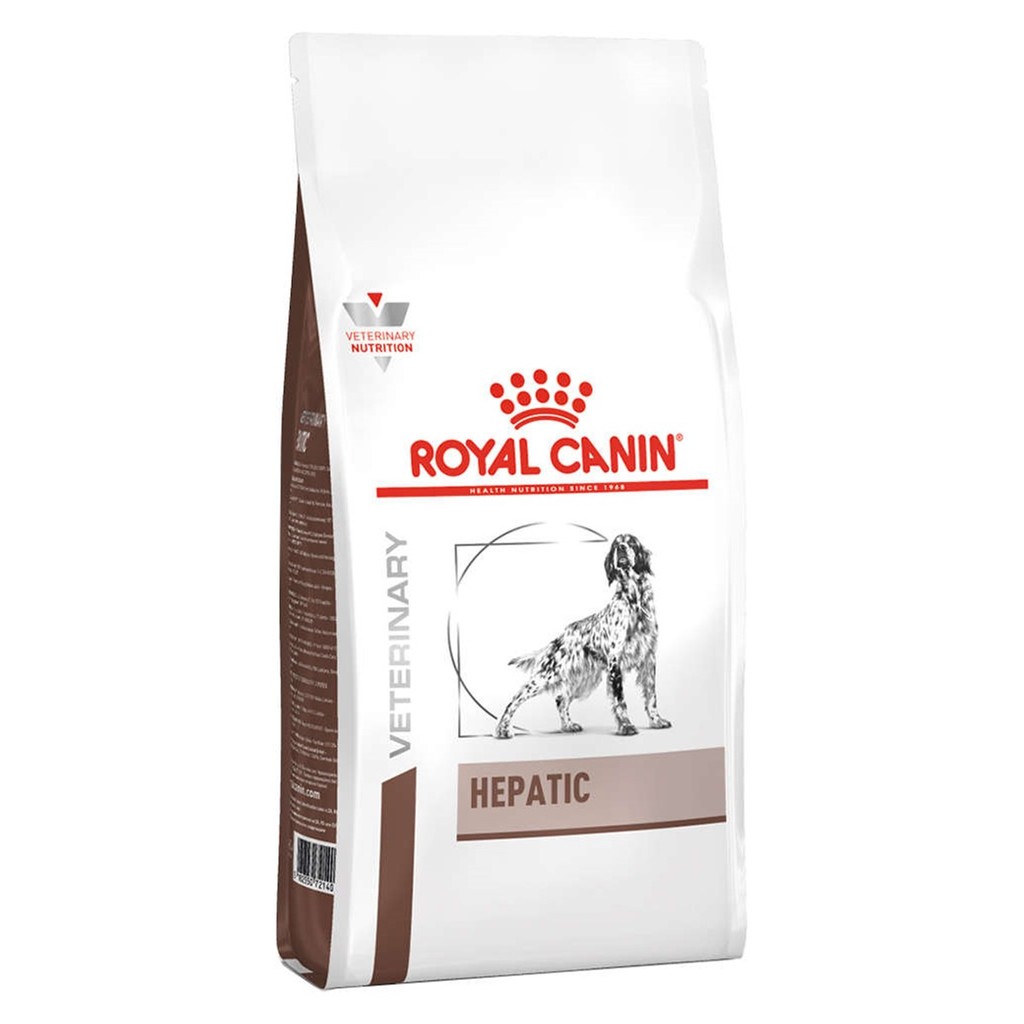 Ração Seca Royal Canin Veterinary Diet Hepatic para Cães Adultos com Insuficiência Hepática Crônica 2Kg