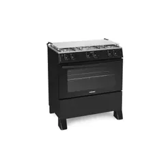 Fogão Itatiaia Star New Piso 5 Bocas Preto Bivolt 3700000361