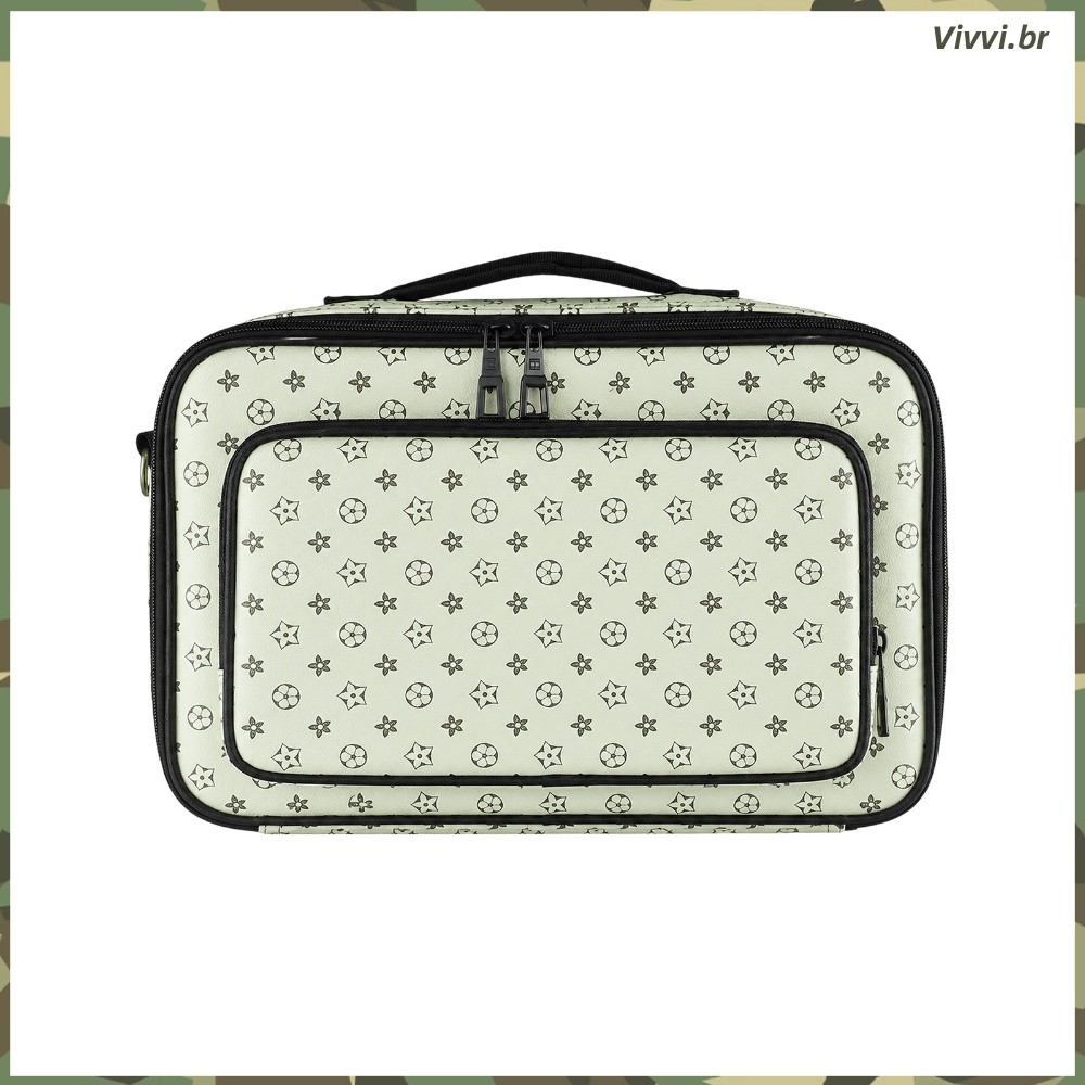 Bolsa Processadora Multiefeitos Espessada Couro PU Espuma Acolchoada Controlador De DJ Alça De Ombro _VVI