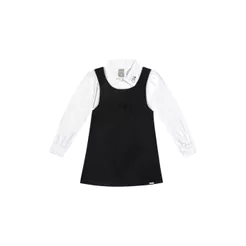 Conjunto Infantil Menina Camisa e Vestido Colorittá Branco