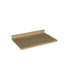 Tampo para Balcão de Cozinha 80cm Sevilha Marrom/Carvalho/Nature