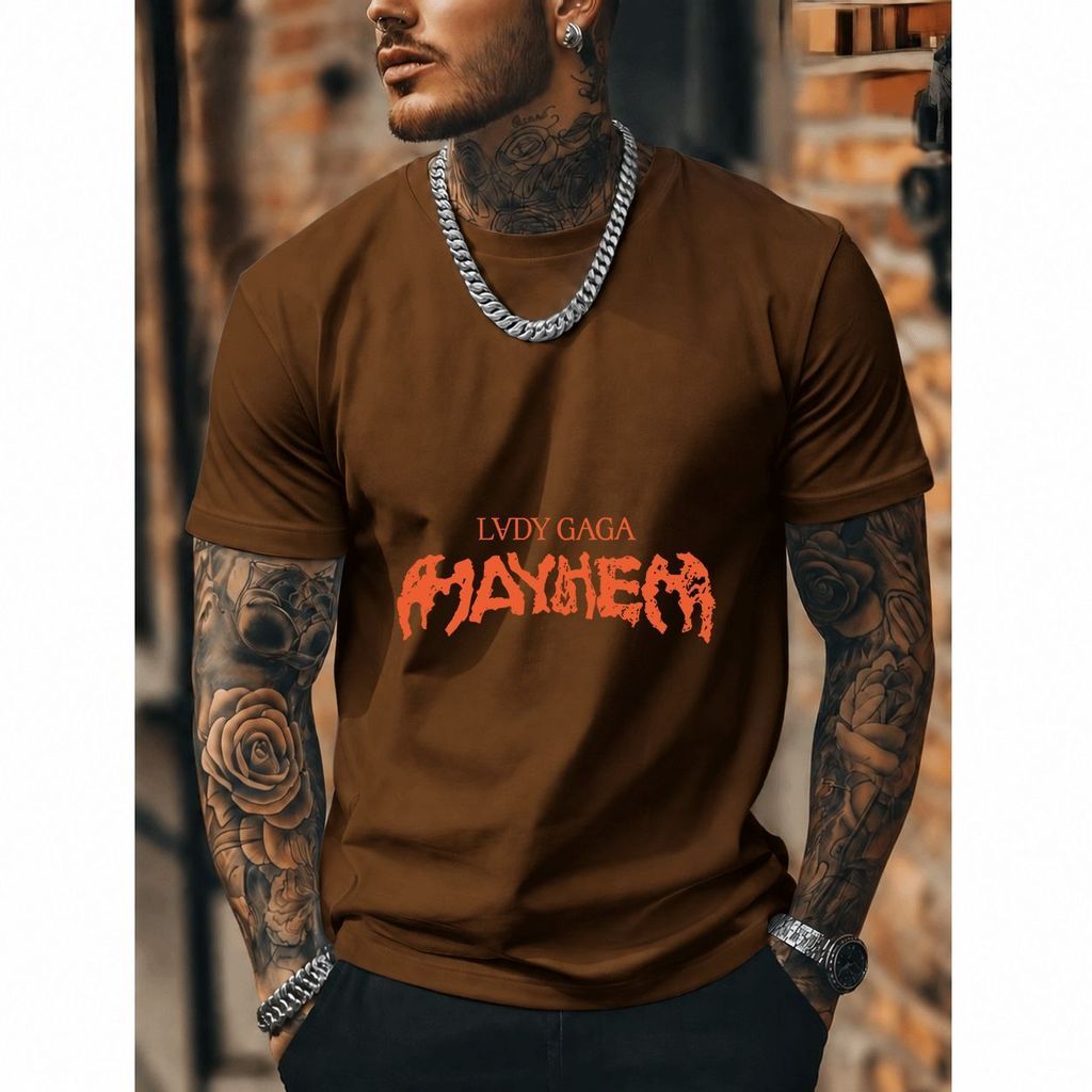 [Premium Algodão Puro]CA Camiseta Oversized Streetwear Masculina e Feminina, Estampa Rock, Moda Casual, Algodão 100%, Id