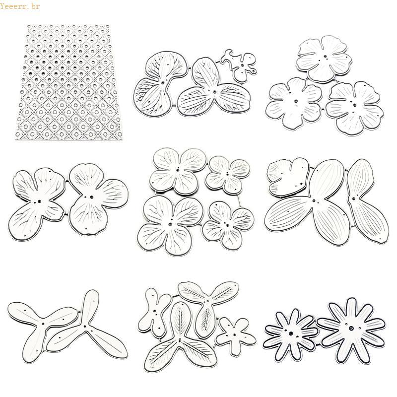 Yee Craft Corte Morre Estênceis De Gravação De Metal DIY Modelos De Scrapbooking Para Meninas