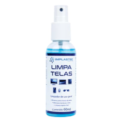 Limpa Telas Monitor Notebook Tv Celular - 60ml Implastec