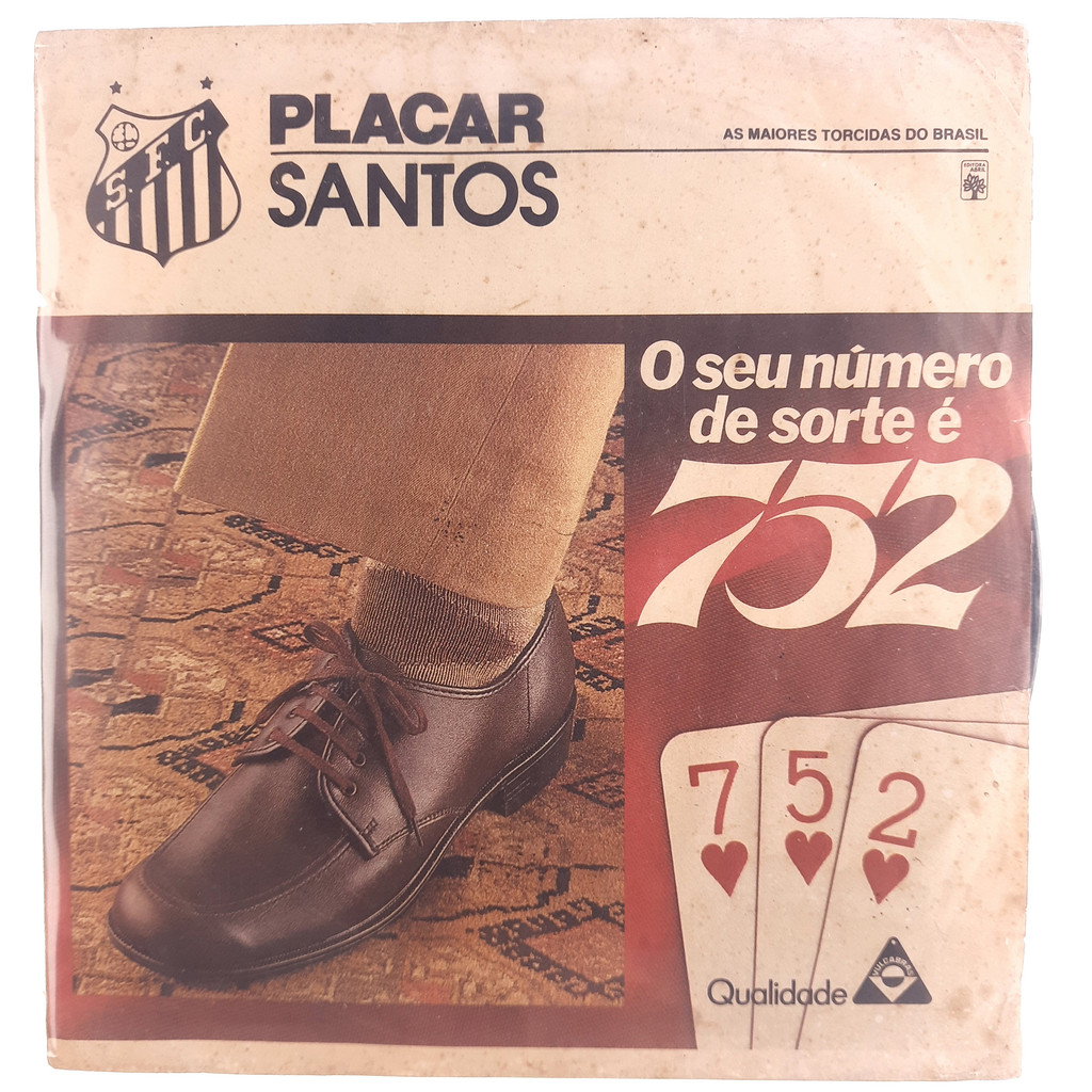 Compacto Placar do Santos - Banda Corpo de bombeiros 1976