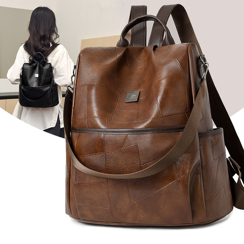 mochila bolsa feminina Trabalho Viagem de couro alta qualidade mochila feminina reforçada Grande em Oferta na Shopee