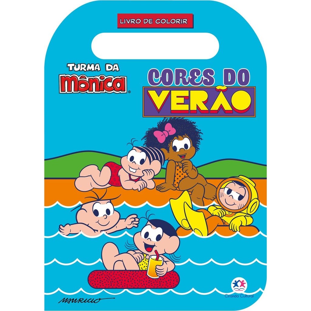 Livro de Colorir Turma da Mônica - Cores do verão