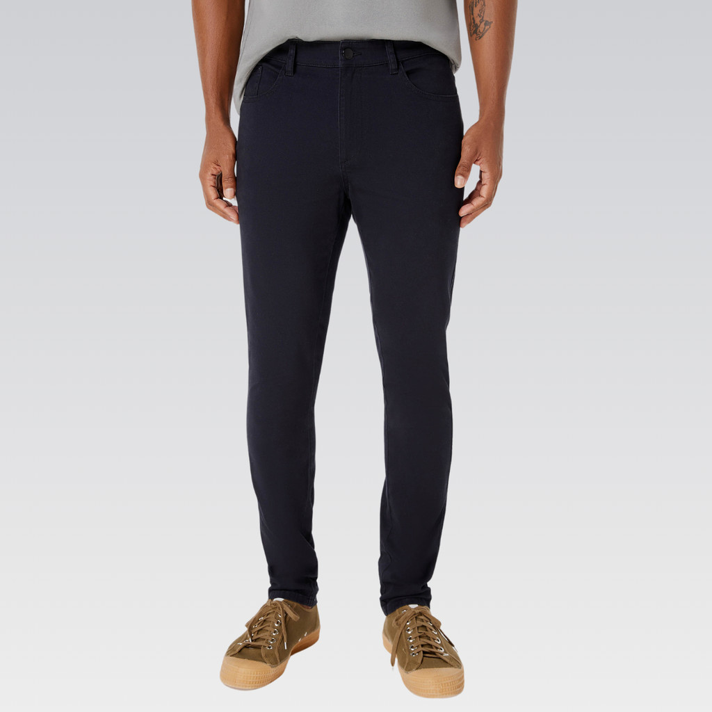 Calça Masculina HERING Original Roupas Masculinas Skinny Sarja Elastano Moda Casual Conforto Qualid