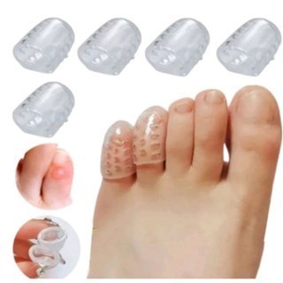 Kit 5/10 Pares Dedeiras de Silicone Protetor Calo Unha Encravada Para Dedo Dos Pés GA-288 em Oferta na Shopee