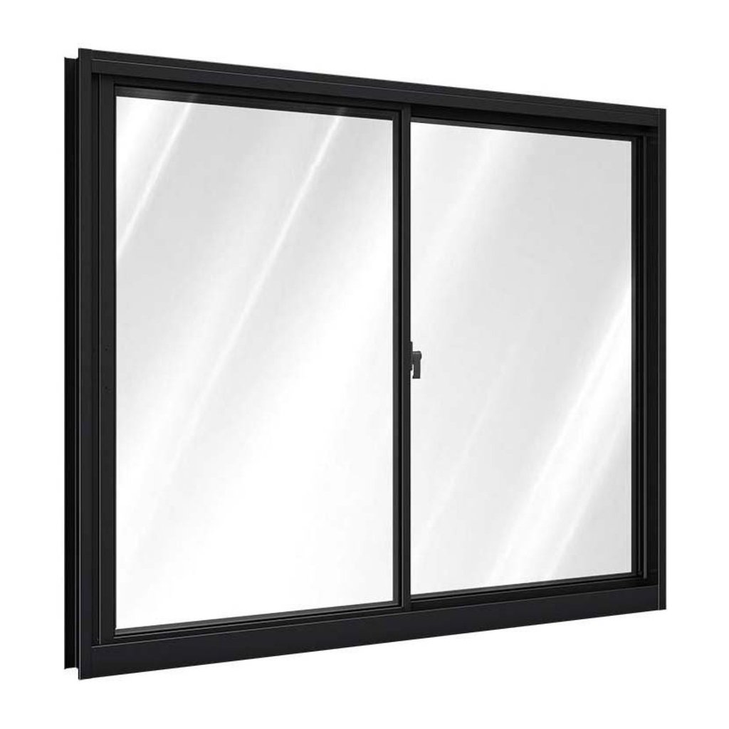 Janela de Alumínio de Correr Lateral 2 Folhas Móveis 100x150cm Riobras 100cm x 150cm em Oferta na Shopee
