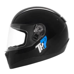 CAPACETE TH7 PRETO BRILHO 62
