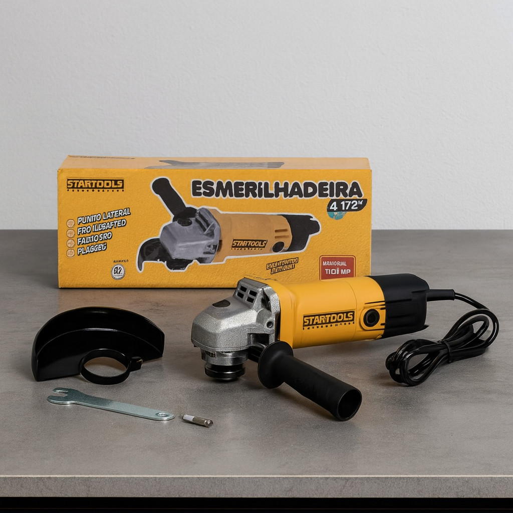 Esmerilhadeira Lixadeira Angular 650w 4.1/2 11000rpm 127/220V