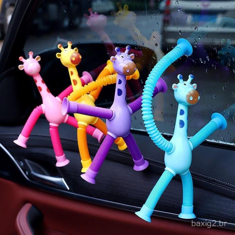 Girafa de Ventosa – Brinquedo Antistress para Crianças
