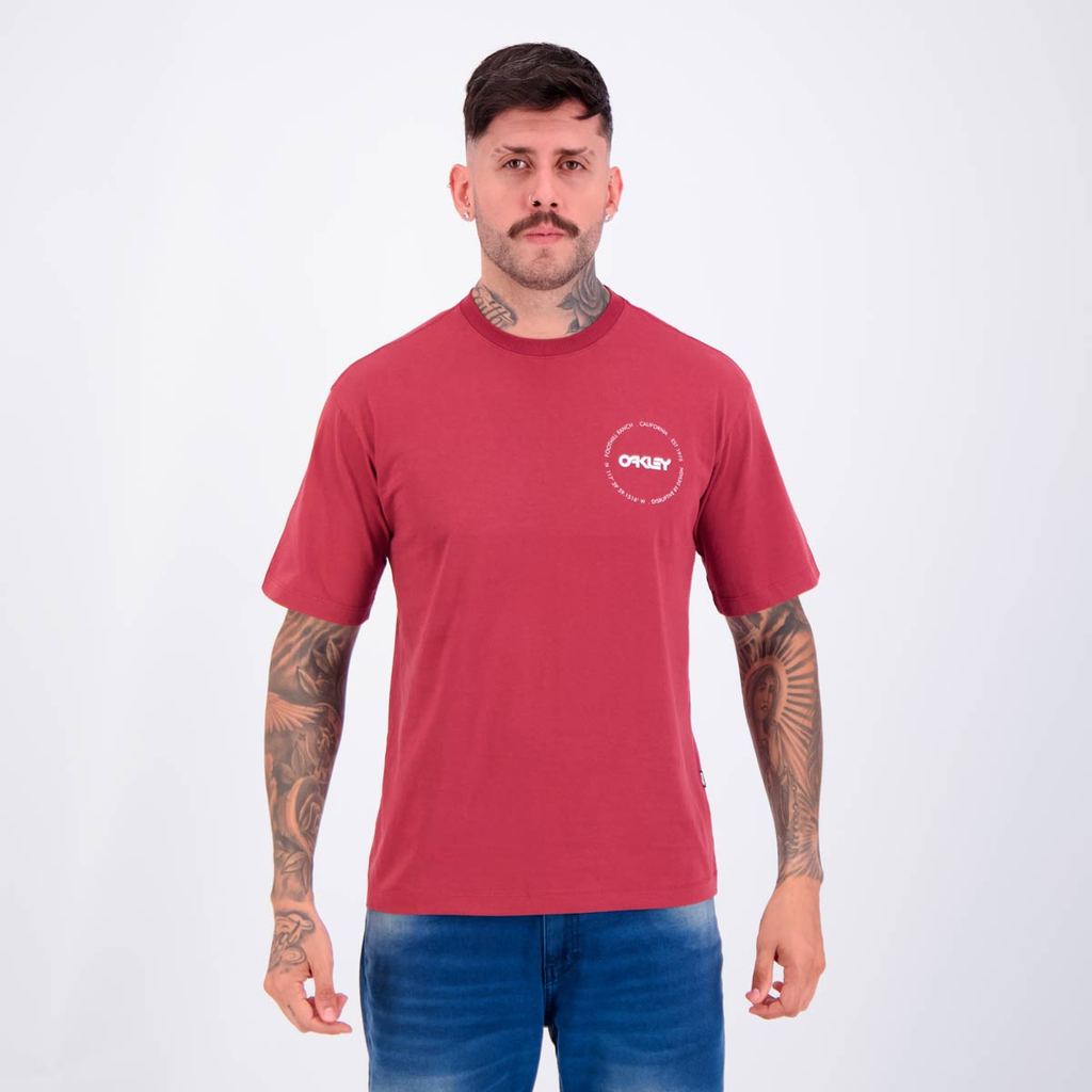 Camiseta Oakley B1B Classics SS Bordô
