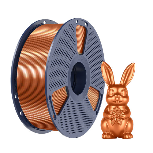 Filamento Impressão 3D Sunlu Pla+ Silk Cobre 1kg