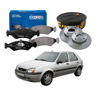 Disco Pastilha Freio Dianteiro Fiesta 1.0 2000 A 2002 em Oferta na Shopee