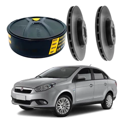 Disco Freio Dianteiro Fremax Grand Siena 1.6 16v 2012 A 2016