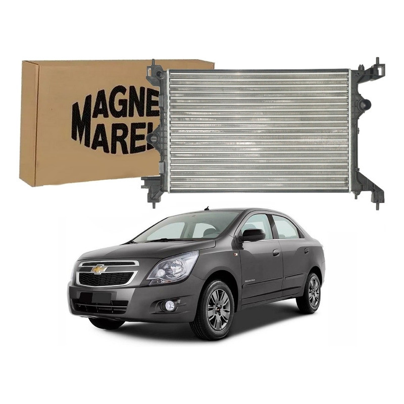 Radiador Agua Marelli Cobalt 1.4 1.8 Manual 2011 A 2015 em Oferta na Shopee