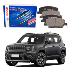 Pastilha Freio Dianteira Bosch Renegade 1.3 T270 2022 A 2024