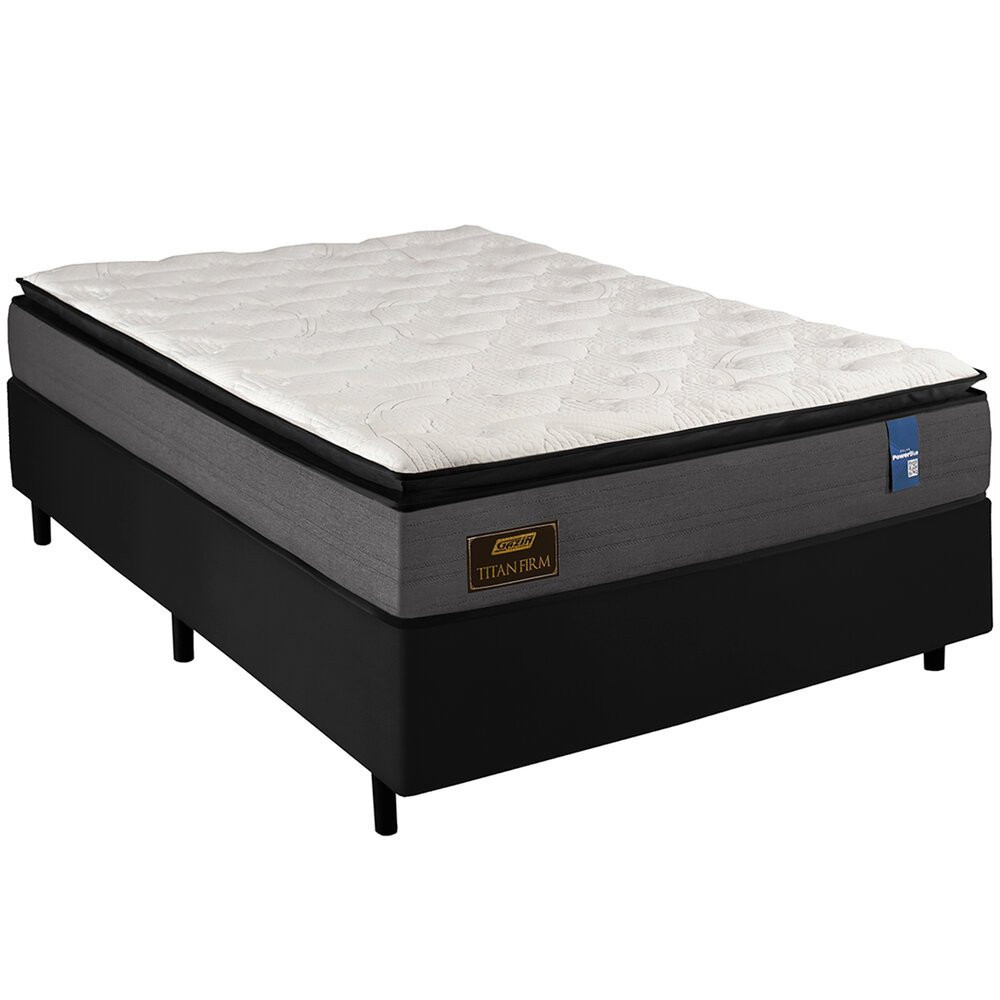 Base para Cama Box Casal Titan Firm 138x188 Gazin em Oferta na Shopee