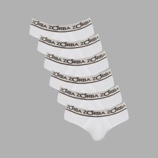 Kit 6 Cuecas Zorba Slip Plus 716 em Oferta na Shopee
