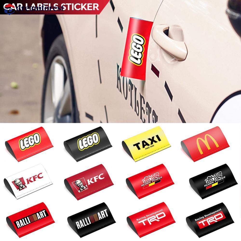 DREAMFOREST Carro Decoração Criativa Marca De Lavagem Etiqueta Logotipo Bagageira Aviso Decalque Acessórios Decorativos em Oferta na Shopee