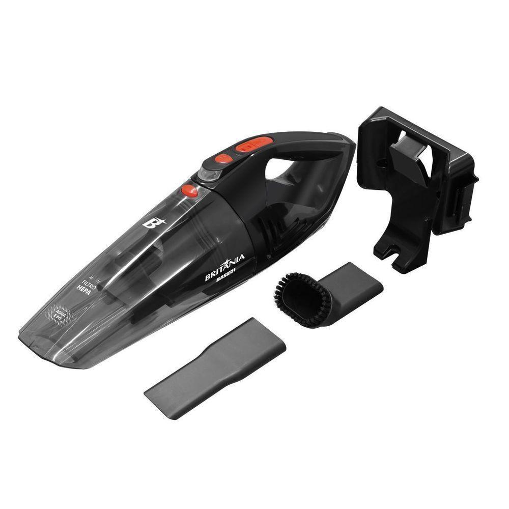 Aspirador De Pó Portátil Britânia Pó água Bivolt 60W BASE01